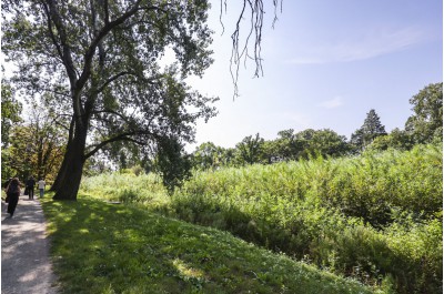 V zámeckém parku v Čechách pod Kosířem odstartovala rozsáhlá rekonstrukce rybníků