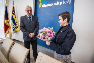 Olomoucký kraj navštívila místopředsedkyně Sněmovny Olga Richterová