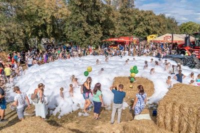 Dožínky Olomouckého kraje přinesly inovace i tradiční zábavu