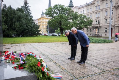 Zástupci kraje si připomněli výročí úmrtí T. G. Masaryka