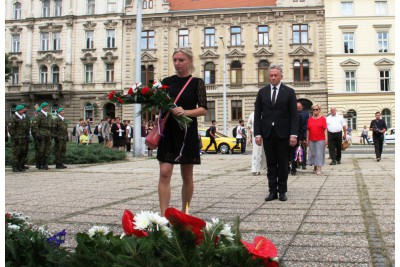 Pietní akt u příležitosti 82. výročí úmrtí T. G. Masaryka