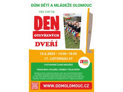 Den otevřených dvěří 2024 DDM Olomouc
