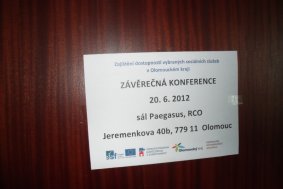 Závěrečná konference 20. 6. 2012