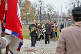 Zástupci kraje uctili Den boje za svobodu a demokracii