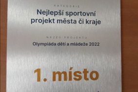 Olomoucký kraj získal cenu za Olympiádu dětí a mládeže