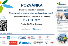 Olomoucký kraj a regionální partneři se opětovně představí na Stavotechu - Moderní dům Olomouc