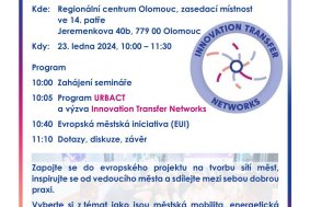 Seminář k nové výzvě programu URBACT