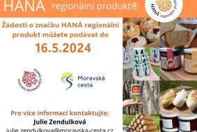 Staňte se hrdým nositelem regionální značky Haná regionální produkt.