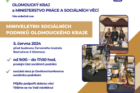 Veletrh sociálních podniků Olomouckého kraje se vrací!