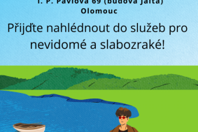 Den otevřených dveří organizací Tyfloservis, TyfloCentrum Olomouc, SONS Olomouc a prodejny Tyflopomůcek