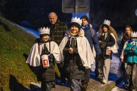 Hejtman porušil tříkrálovou tradici. Odjel za Olomouc