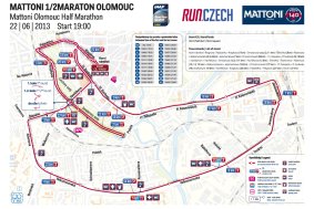 Mattoni 1/2Maraton Olomouc: Dopravní opatření v den závodu