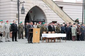 Velitelství Společných sil se rozloučilo s Olomoucí