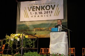 Hejtman vystoupil na Národní konferenci Venkov 2013