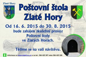 Zlaté Hory otevřou unikátní Poštovní štolu