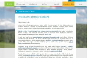 Olomoucký kraj spustil nový informační portál pro občana