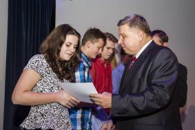 Olomoucký kraj odměnil talentované žáky a studenty