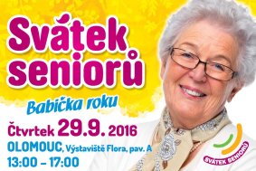 Svátek seniorů a Babička roku v Olomouci