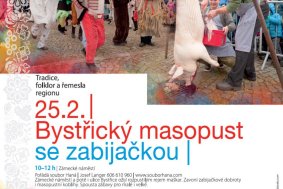 Bystřický masopust se zabijačkou