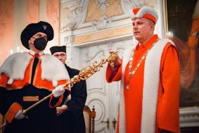 Rektor Martin Procházka složil inaugurační slib