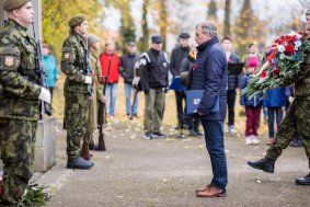 Náměstek hejtmana Dalibor Horák uctil památku válečných veteránů