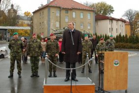 Nástup příslušníků Velitelství společných sil