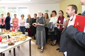 Slavnostní žehnání nových prostor zázemí hospicové péče Caritas v Olomouckém kraji 