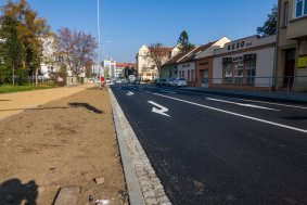 Z ošklivé výpadovky je moderní silnice. Kraj stavbu podpořil milióny korun 