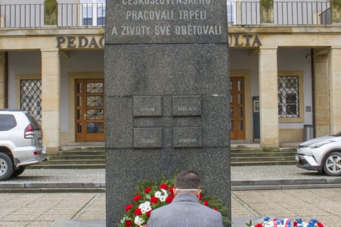 Náměstek hejtmana Michal Zácha uctil památku T. G. Masaryka