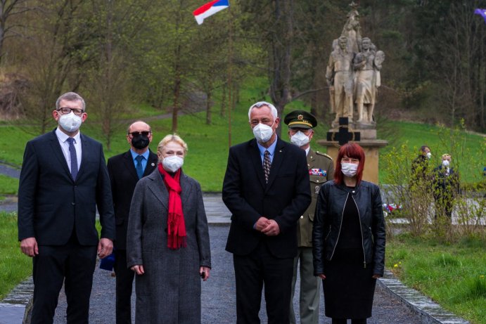 Zástupci Olomouckého kraje uctili památku obětí javoříčské tragédie