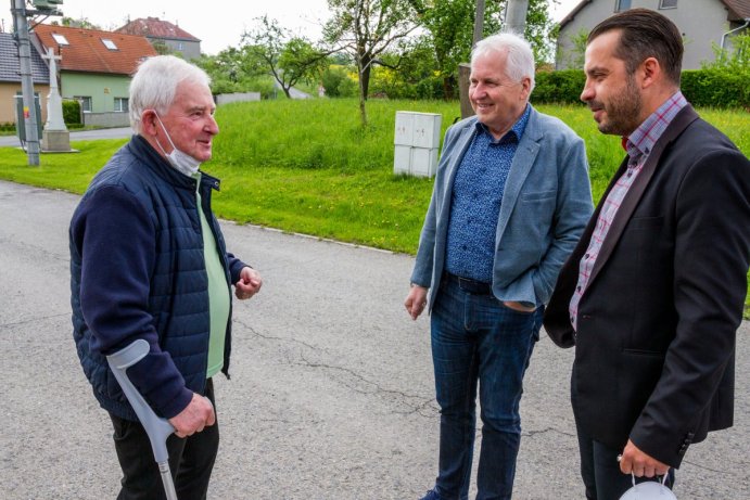 Náměstek hejtmana Michal Zácha řešil stav silnic na Přerovsku