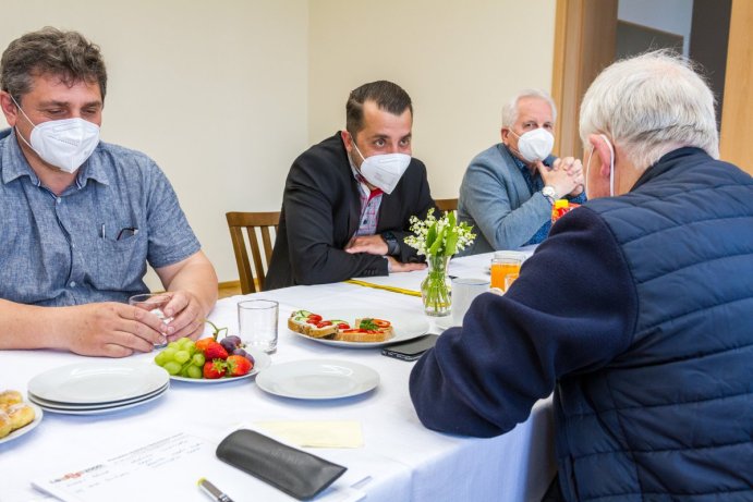 Náměstek hejtmana Michal Zácha řešil stav silnic na Přerovsku