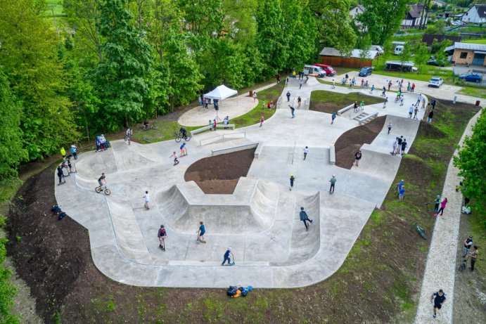 V Jeseníku dnes otevřeli nový skatepark