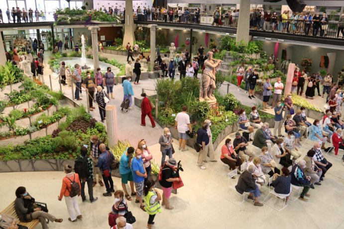 Začala letní etapa výstavy Flora Olomouc