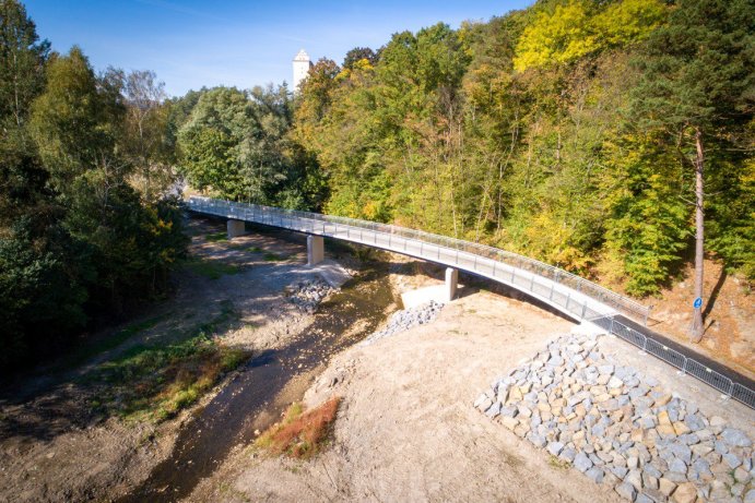 Nová cyklostezka spojila Mostkovice a Plumlov