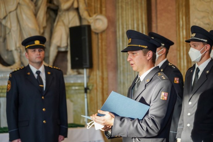 Hasiči převzali medaile za dlouholetou práci u sboru