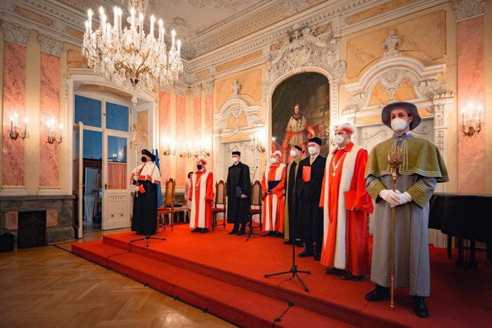 Rektor Martin Procházka složil inaugurační slib