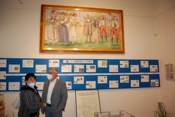 Muzeum v Litovli připomíná historii místní cukrovarny. Foto: Eva Kratochvílová