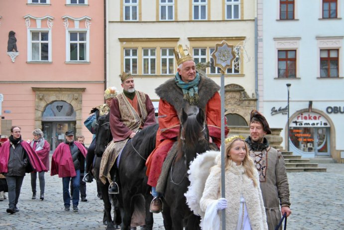 	Hejtman osedlal koně a podpořil Tříkrálovou sbírku