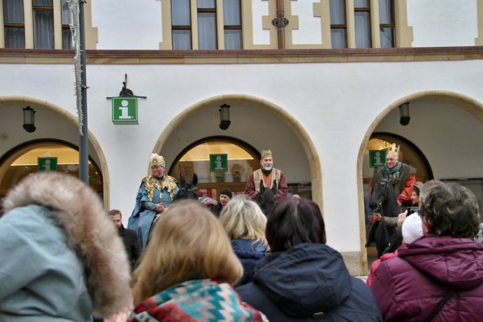 	Hejtman osedlal koně a podpořil Tříkrálovou sbírku