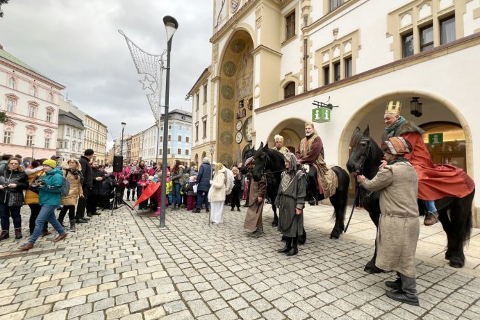 	Hejtman osedlal koně a podpořil Tříkrálovou sbírku