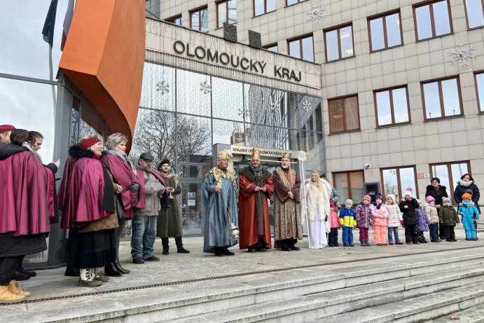 	Hejtman osedlal koně a podpořil Tříkrálovou sbírku