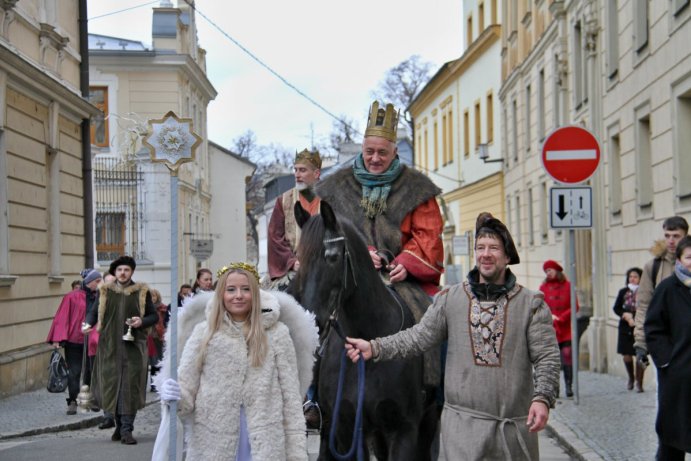 	Hejtman osedlal koně a podpořil Tříkrálovou sbírku