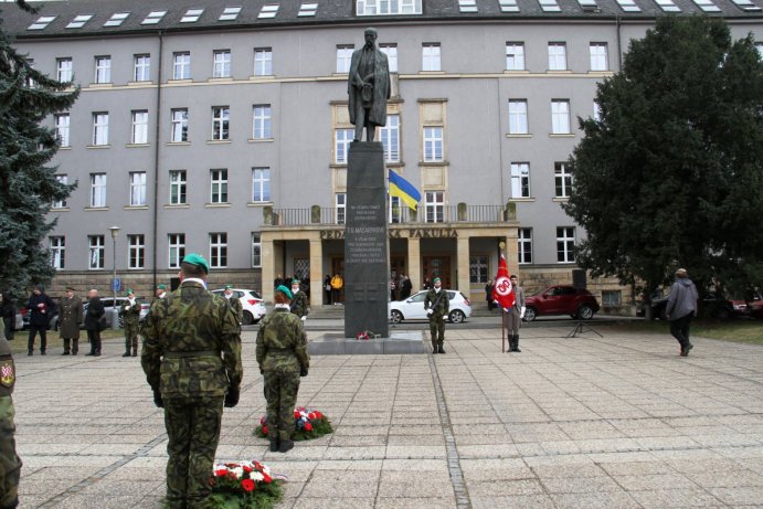 Zástupci Olomouckého kraje uctili památku T. G. Masaryka