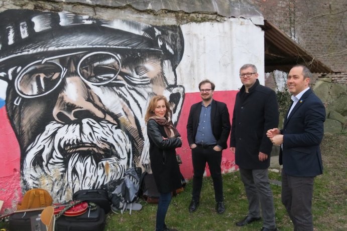 Vernisáž audiovizuální výstavy Odkryté příběhy 20. století. Foto: Paměť národa