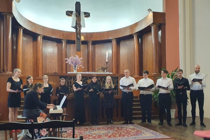 Benefiční koncert studentů Konzervatoře evangelické akademie. Pod záštitou náměstka hejtmana Dalibora Horáka