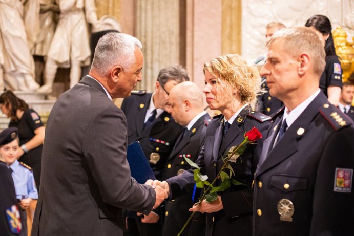 Nejlepší krajští policisté převzali ocenění Foto: Policie ČR