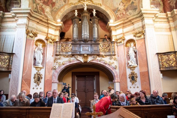 Mořickým kostelem sv. Martina zněla vážná hudba