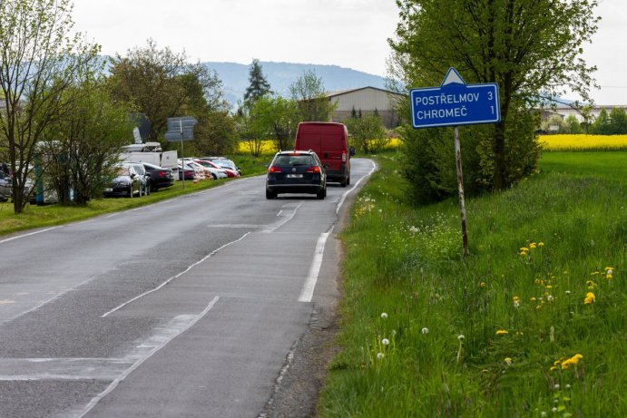 Začala stavba silnice I/11 Postřelmov–Chromeč