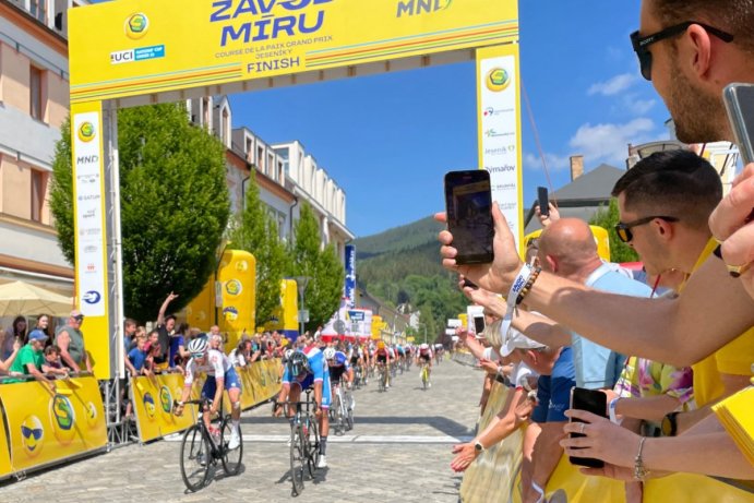 Cyklistický Závod míru zdolal Jesenicko  Foto: archiv Závodu míru